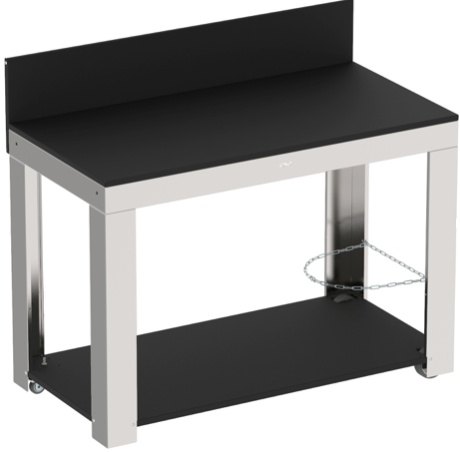 FELIX Cart Stainless and Black