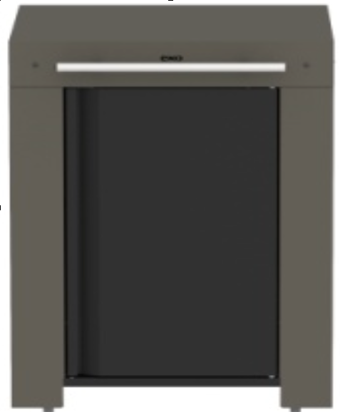 FELIX Side-Table 60 cm Cargo Grey