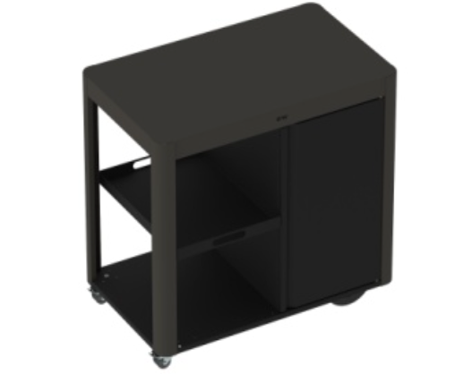 Achille 92 cm Grey Cargo Cart with Door