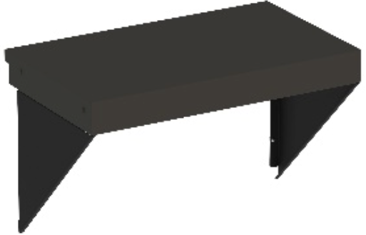 Countertop 60 cm Cargo Grey for MODULO or FELIX