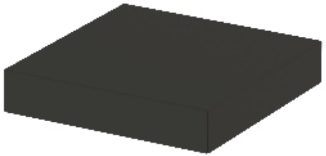 MODULO 35 cm Cargo Grey Tray + Corner Angle