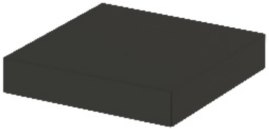 MODULO 35 cm Cargo Grey Tray + Corner Angle