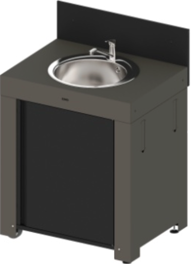 Module évier 80 cm Cargo Gris