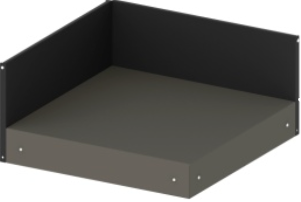 Corner Tray Module Gris Cargo