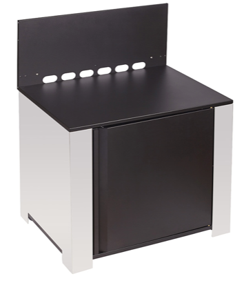 Plancha Module 80 cm Black and Stainless Steel