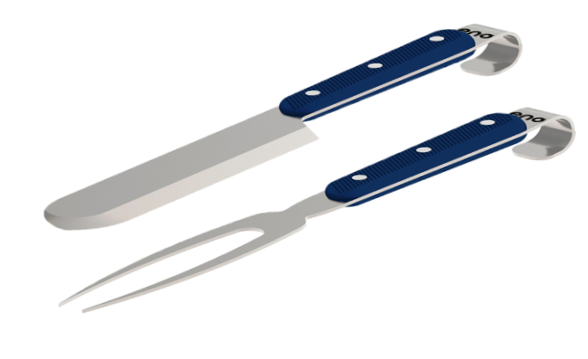 Stainless pick/knife cutting set